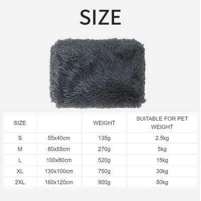 Dog Bed And Extra Matching Cover Sheet Dog Crate Pad Ultra Soft Dog Bed Mat Washable Pet Kennel Bed With Non-Slip Bottom Fluffy Plush Sleeping Mat For Large Medium Small Dogs - Sm to 2XL- 16 of 18