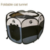 Oxford cloth folding pet tent cat kennel dog kennel cat delivery room indoor pet fence octagonal pet fence - 5 of 7