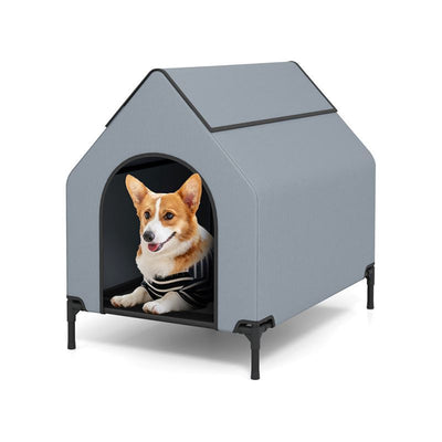 Pet House with Ventilated Windows for Indoor & Outdoor main view