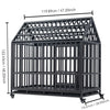 Heavy Duty Dog Cage pet Crate with Roof & window on roof - 9 of 9