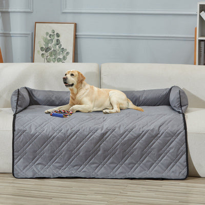 VEVOR Dog Booster Car Seat Pet Car Seat for Medium Large Dog up to 100 lbs. Gray - 8 of 8