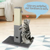 31 Inch Tall Cat Scratching Post Claw Scratcher with Sisal Rope and 2 plush Ball - 5 of 9