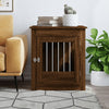 furniture dog crate in living room  25.4"x31.5"x28