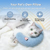 Cat Pillow, Small Pillow for Cat, Cat Blankets for Indoor, Pet Toy, Small Banana Donut Bed for Pets, Little Pillow for Cats No Heating Pad, Real Littles Fluffy Kittens Accessories for Pet Calming - 9 of 39