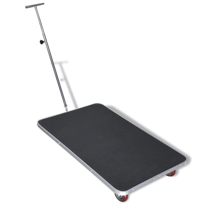 Portable Pet Dog Grooming Table with Castors = 8 of 8