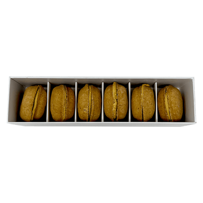 Dog Macarons - Count of 6 (Dog Treats | Dog Gifts) - Creme Brulee - 2 of 4
