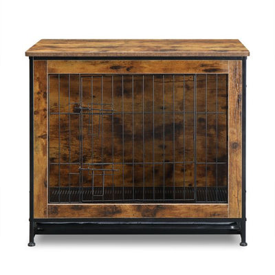 Dog Crate Furniture with Cushion, easy clean