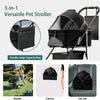 3 in 1 versatile pet stroller