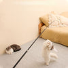 Funny cat stick 1.8m super long carbon fiber fishing rod scratch resistant feather cat toy - 1 of 4