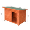 Waterproof Wood Dog House dimensions