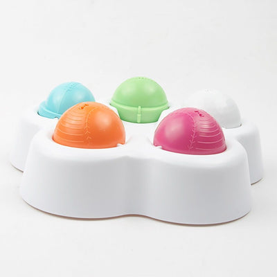 Dog Treat Dispenser Puzzle Feeder Pets Interactive Iq Toy Feeding Game, Non-Slip Puppy Slow Feeder Pet Leakage Toy - 2 of 5