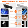 Dog Grooming Kit, Pet Hair Vacuum and Dog Dryer with 5 Pet Grooming Tools, 600w Dog Grooming Vacuum with 3L Dust Cup Dog Clippers, Low Noise Pet Grooming Kit with Dog Clippers for Grooming - 9 of 11