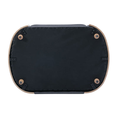 Scandinavian style Elevated Dog Bed Pet Sofa With Solid Wood legs and Bent Wood Back, Velvet Cushion, Large Size - Grey - 15 of 17