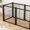 Dog Crate 47.2" Dog Kennel for Small Medium Dogs, Puppy Dog Playpen with Top, Pet Cage, Indoor, Black.47.2"L x 22"W x 24"H. - 9 of 15