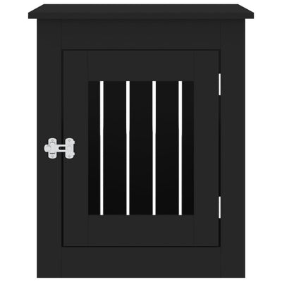 furniture dog crate close front view