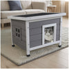 Dog house gray