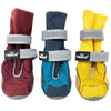 Premium Grip High-Ankle Outdoor Dog Boots front 3 colors