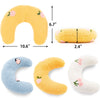 Cat Pillow, Small Pillow for Cat, Cat Blankets for Indoor, Pet Toy, Small Banana Donut Bed for Pets, Little Pillow for Cats No Heating Pad, Real Littles Fluffy Kittens Accessories for Pet Calming - 23 of 39