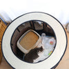 Foldable Playpen for Dog with Carry Bag Portable Travel Waterproof overhead view