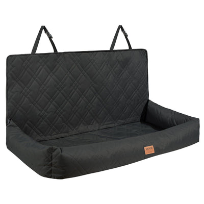 VEVOR Dog Booster Car Seat Pet Car Seat for Medium Large Dog up to 100 lbs. Black