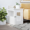 furniture dog crate white main view