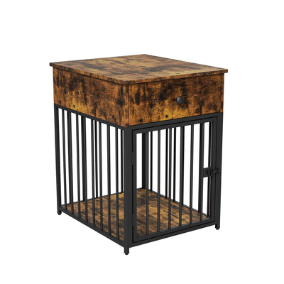 Dog Crate Furniture, Dog House,showing all sides