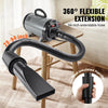 VEVOR Dog Dryer, 2800W/4.3HP Dog Blow Dryer, Pet Grooming Dryer with Adjustable Speed and Temperature Control, Pet Hair Dryer with 4 Nozzles and Extendable Hose, Grey and Black - 5 of 6