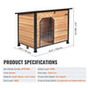  Outdoor Dog House, Waterproof Insulated Dog House dimensions