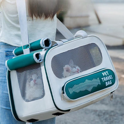 Pet Carrier Bag Soft Sided Collapsible Portable PET Travel Carrier Bag- 3 of 10