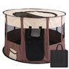 Foldable Playpen for Dog with Carry Bag Portable Travel Waterproof case