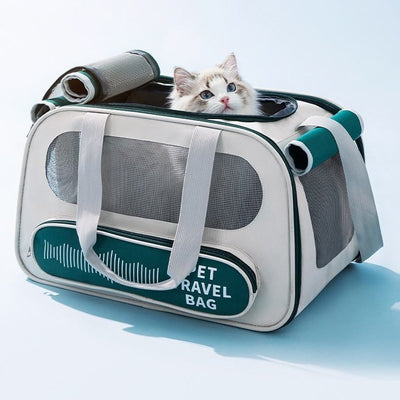 Pet Carrier Bag Soft Sided Collapsible Portable PET Travel Carrier Bag- 5 of 10