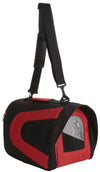 Airline Approved Folding Zippered Sporty Mesh Pet Carrier - Red - 6 of 7