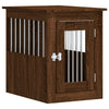 furniture dog crate close view