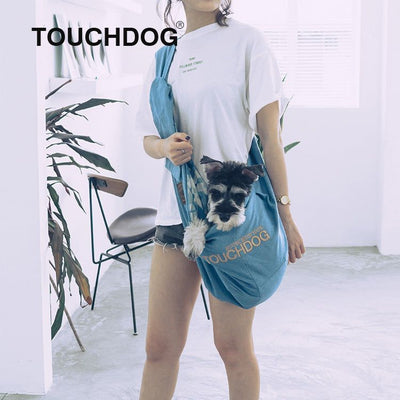 Touchdog 'Paw-Ease' Over-The-Shoulder Travel Sling Pet Carrier - 4 of 9