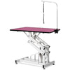 42.5INCH HYDRAULIC PET GROOMING TABLE PINK COLOR - 2 of 6