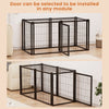 Dog Crate 47.2" Dog Kennel for Small Medium Dogs, Puppy Dog Playpen with Top, Pet Cage, Indoor, Black.47.2"L x 22"W x 24"H. - 3 of 15