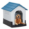 33 inch Large Plastic Dog House with dog