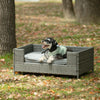 Dog Bed, Pet Bed, Pet Enclosures, Pet Outdoor Furniture, Pet Patio Furniture, Seasonal PE Wicker Pet Furniture, Dog Bed With Cushion - 2 of 15