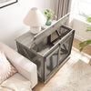 furniture dog crate open top