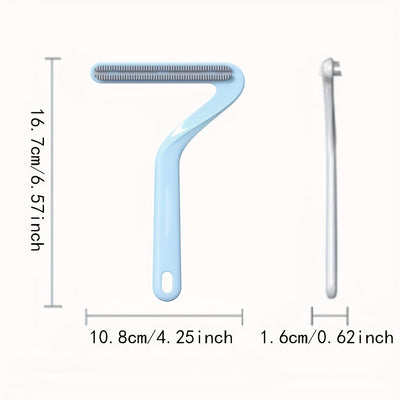Portable Lint Remover, Clothes Fuzz TPR Shaver - Reusable Double Sided Lint Remover Travel Brush For Removing Lint Pet Hair Dust In Cloth And Furniture - 3 of 7