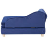 VEVOR Pet Sofa, Dog Couch for Medium-Sized Dogs and Cats, Soft Velvety Dog Sofa Bed, 81 lbs. Loading Cat Sofa, Blue - 7 of 7