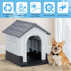 26 inch Plastic Dog House, Indoor Outdoor Doghouse  5 of 13