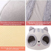 Soft Round Cat Deep Sleep Comfort In Winter Cat Bed Dog Iittle Mat Basket Small Cat Dog House Portable Pets Tent Cozy Cave Nest - 6 of 7