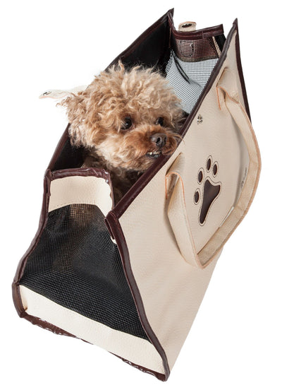 Posh Paw' Pet Carrier - Tan - 2 of 3