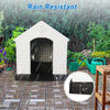 Dog House Outdoor Plastic Weatherproof bottom off ground