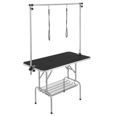 VEVOR Pet Grooming Table Two Arms with Clamp, 46'' Dog Grooming Station, - 7 of 7