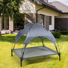 Portable Elevated Outdoor Pet Bed with Removable Canopy Shade - 2 of 15