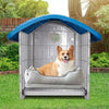 28.7"Large plastic pet house/dog house Sun protection 