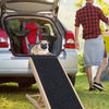 Foldable Wooden Dog Ramp for High Beds Non Slip Heights Adjustable Pet Cat Ramp for Couch Car SUV - 11 of 11