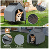 Pet House with Ventilated Windows for Indoor & Outdoor waterproof